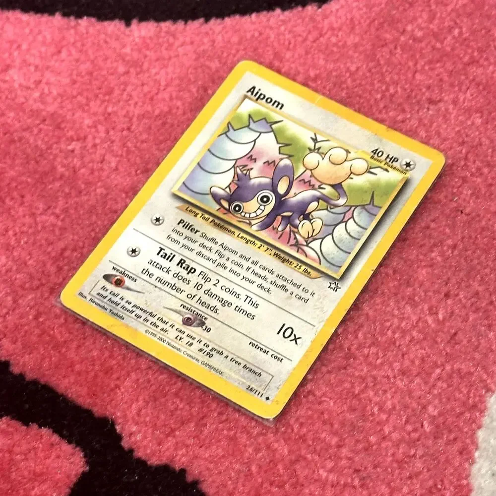 Aipom #26 – Pokémon Neo Genesis – Non-Holo